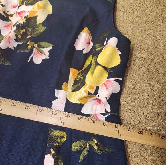 New York & Company Eva Mendez Midi Sundress with Pockets Size 16 - Picture 4 of 12